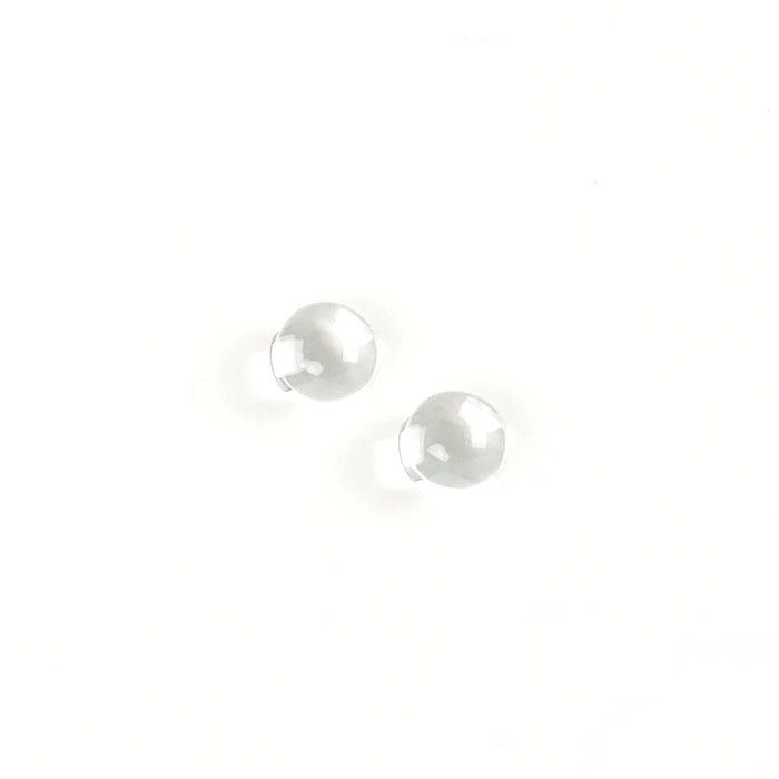 2 Cabochons de pierre naturelle Rond 4mm Quartz