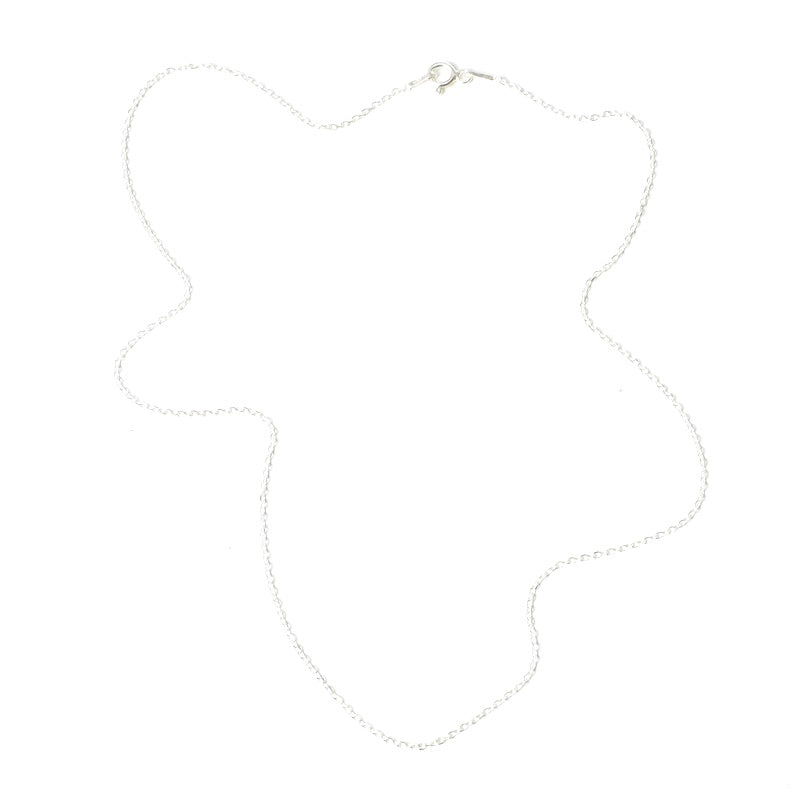 Chaine montée en collier de 41cm en argent massif 925