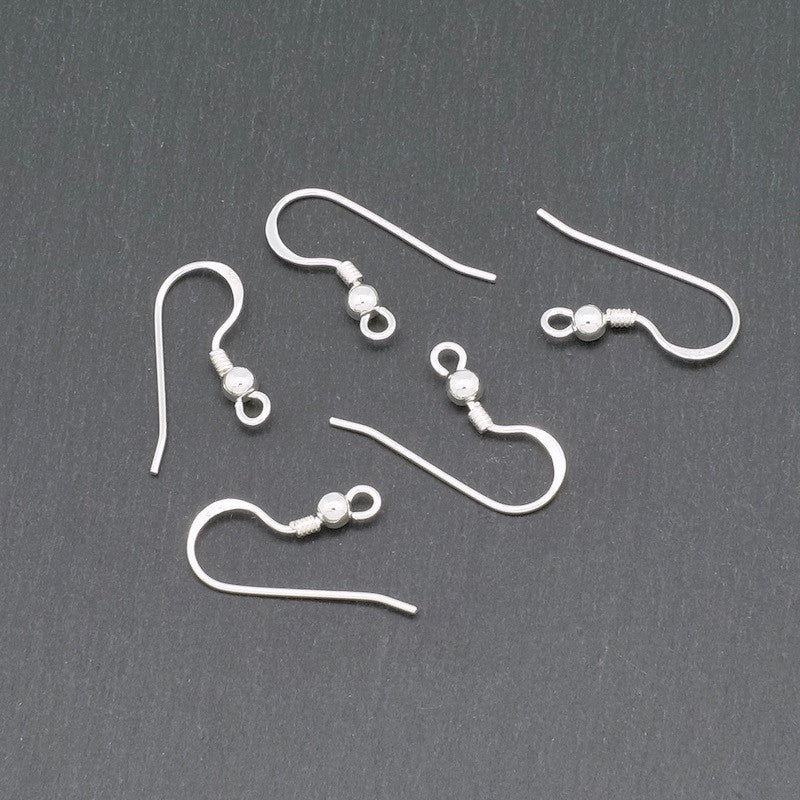 Une paire de Boucles d'oreilles Crochet en argent massif 925 