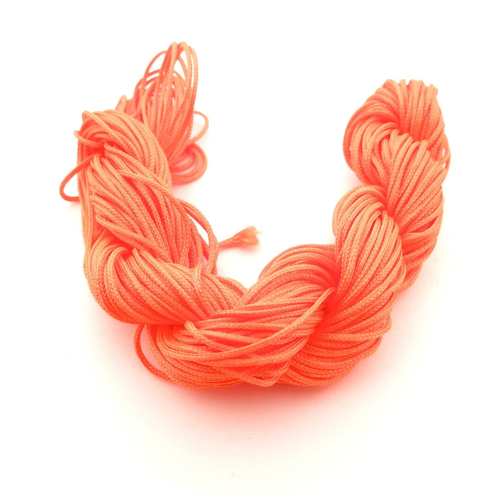 25 mètres de Fils Nylon Shambala 1mm Orange fluo